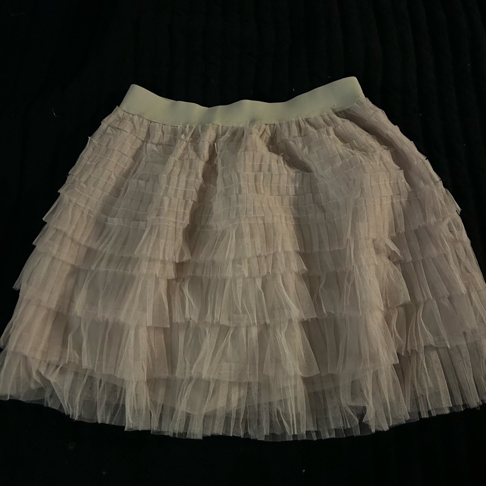 Blush pink skirt